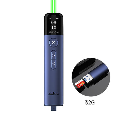 A9 Variant of blue apprearance, green laser, 32 GB flash drive