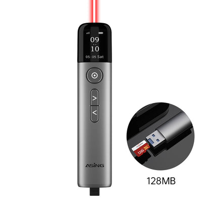 A9 Variant of gray apprearance, red  laser, 128 MB flash drive