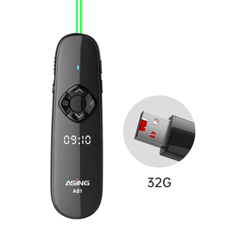 Variant of green laser, 32 GB flash drive